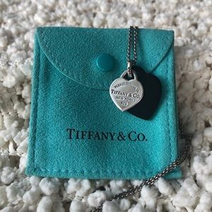 Tiffany & Co. double heart necklace